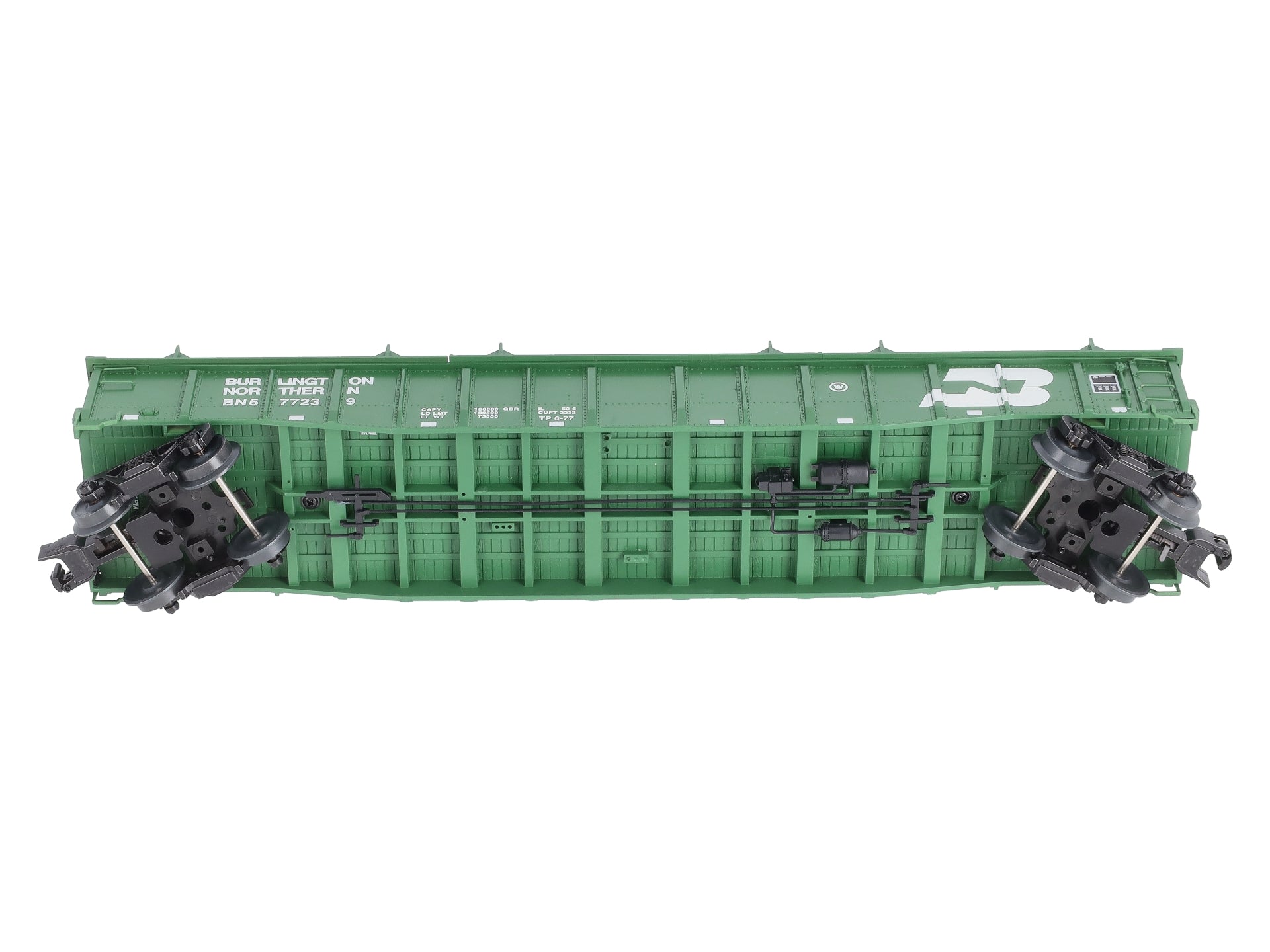 Lionel 2126032 O Gauge Burlington Northern PS-5 Gondola #577239 with Covers