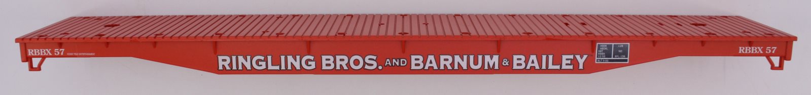 Lionel 21238-2 #57 K-Line RBBB Red Flatcar Body