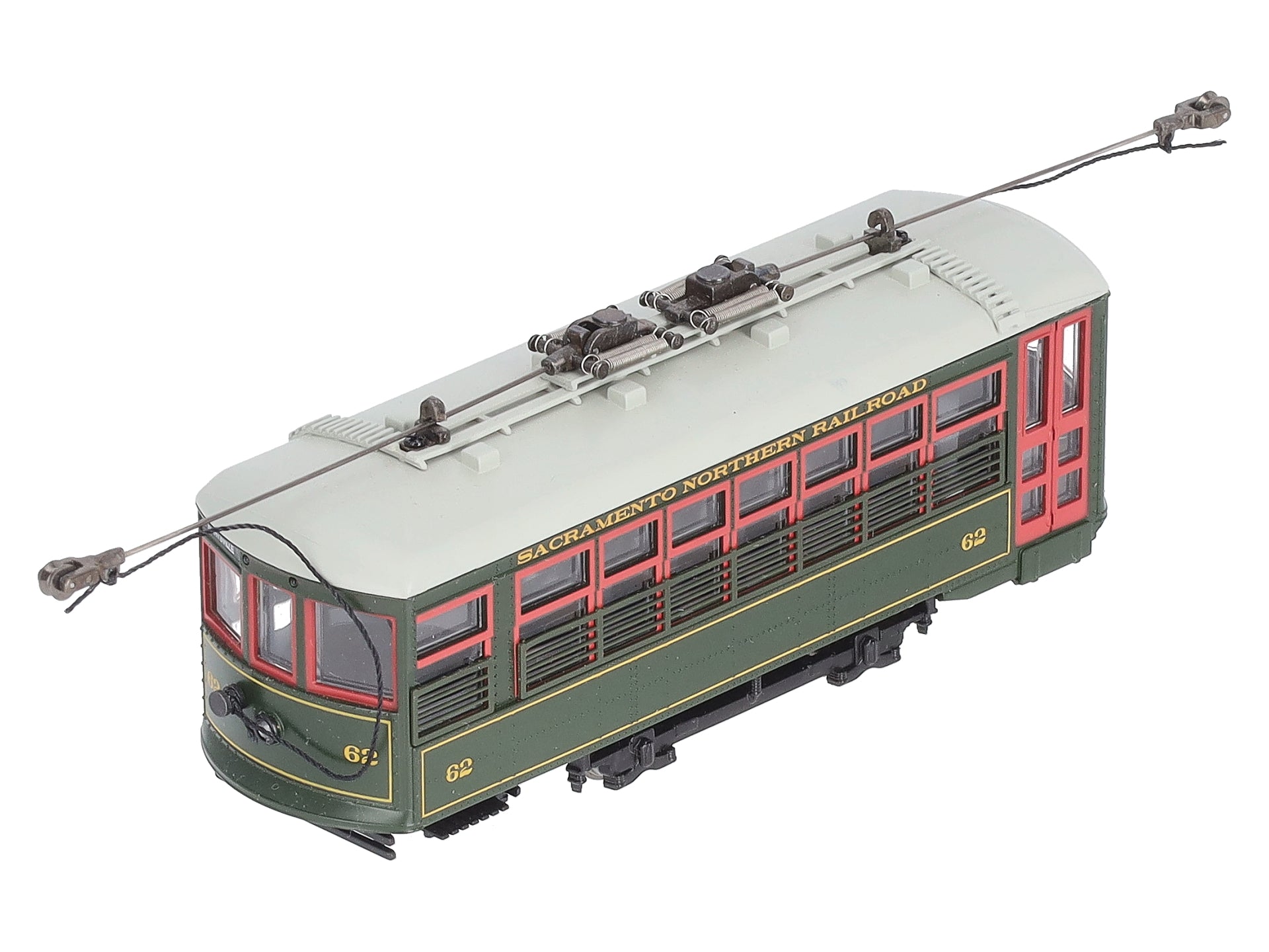 Bachmann 80203 HO Spectrum Sacramento Single Track Birney Streetcar W/DCC