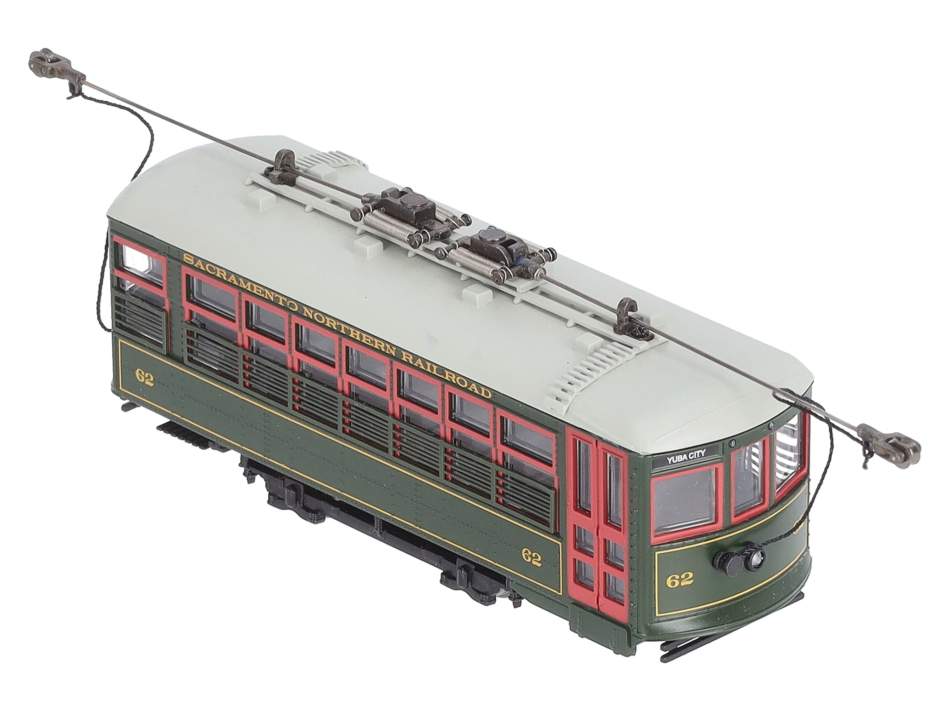 Bachmann 80203 HO Spectrum Sacramento Single Track Birney Streetcar W/DCC