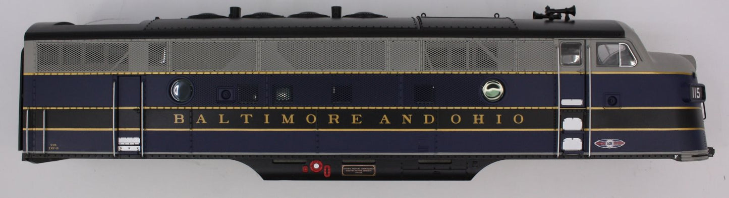 Lionel 14566-7 #115 B&O F-3A TMCC 1 Scale Shell