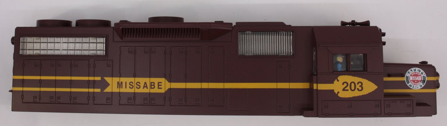 Lionel 28847-7 Gp38 Missabe Body Shell with Deco Only