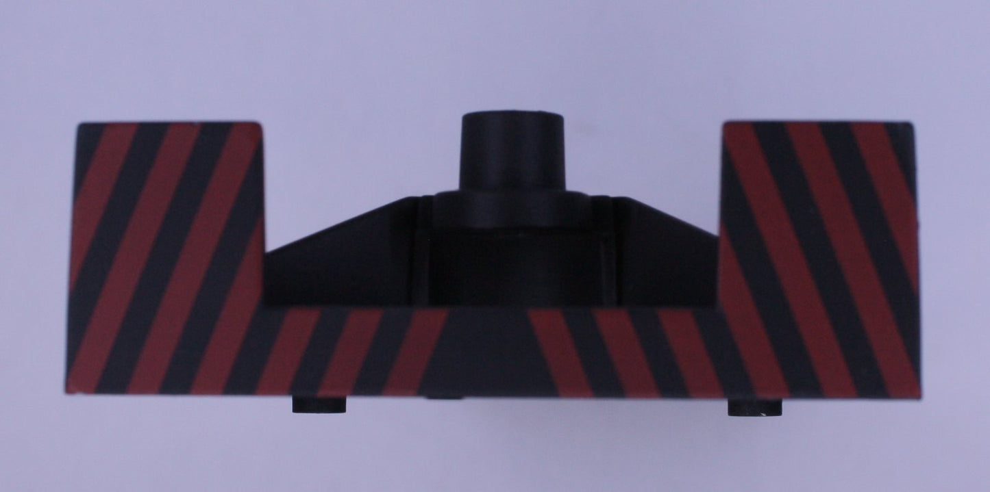Lionel 26835-57 Black D/C Frame with Red Stripes