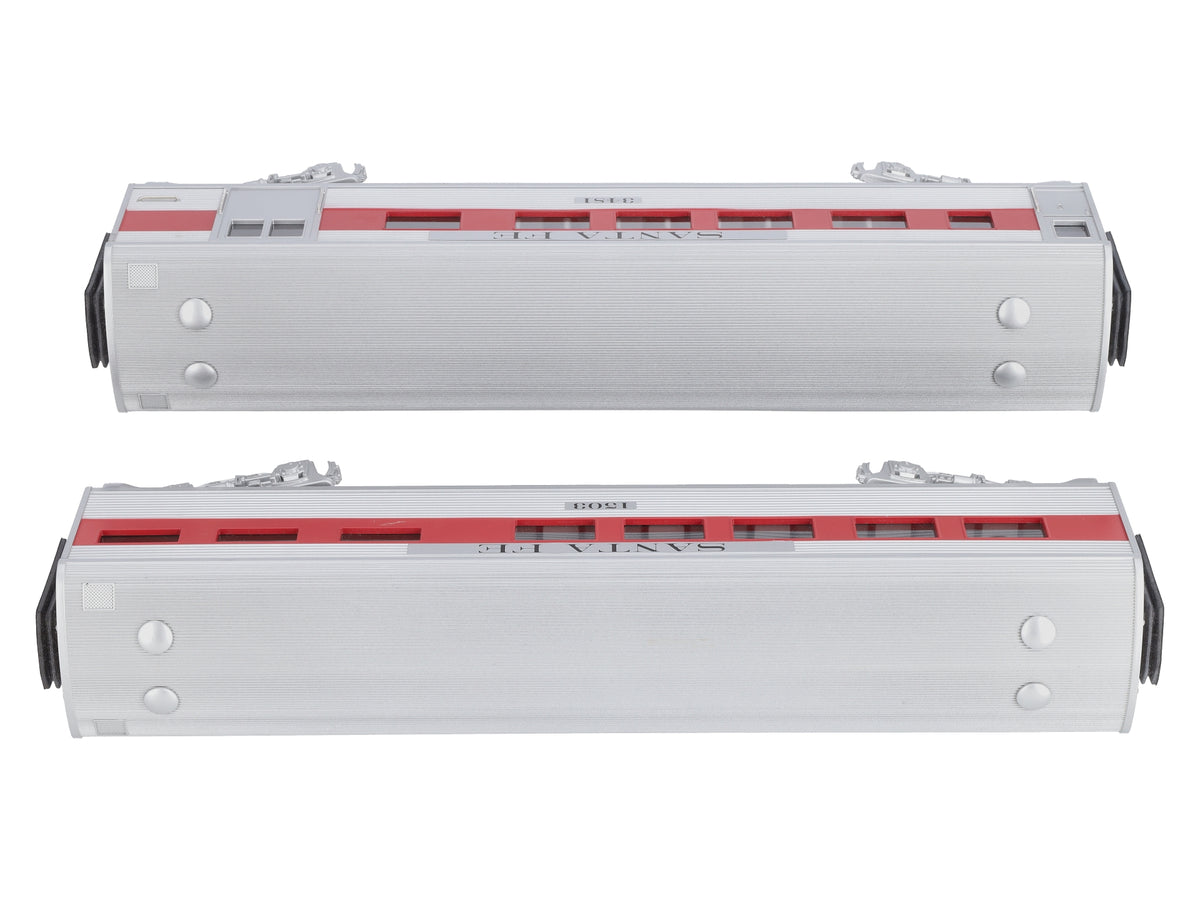 MTH 30-6014 O Santa Fe O-27 Streamlined Combine/Diner Passenger Set (Set of 2) LN/Box