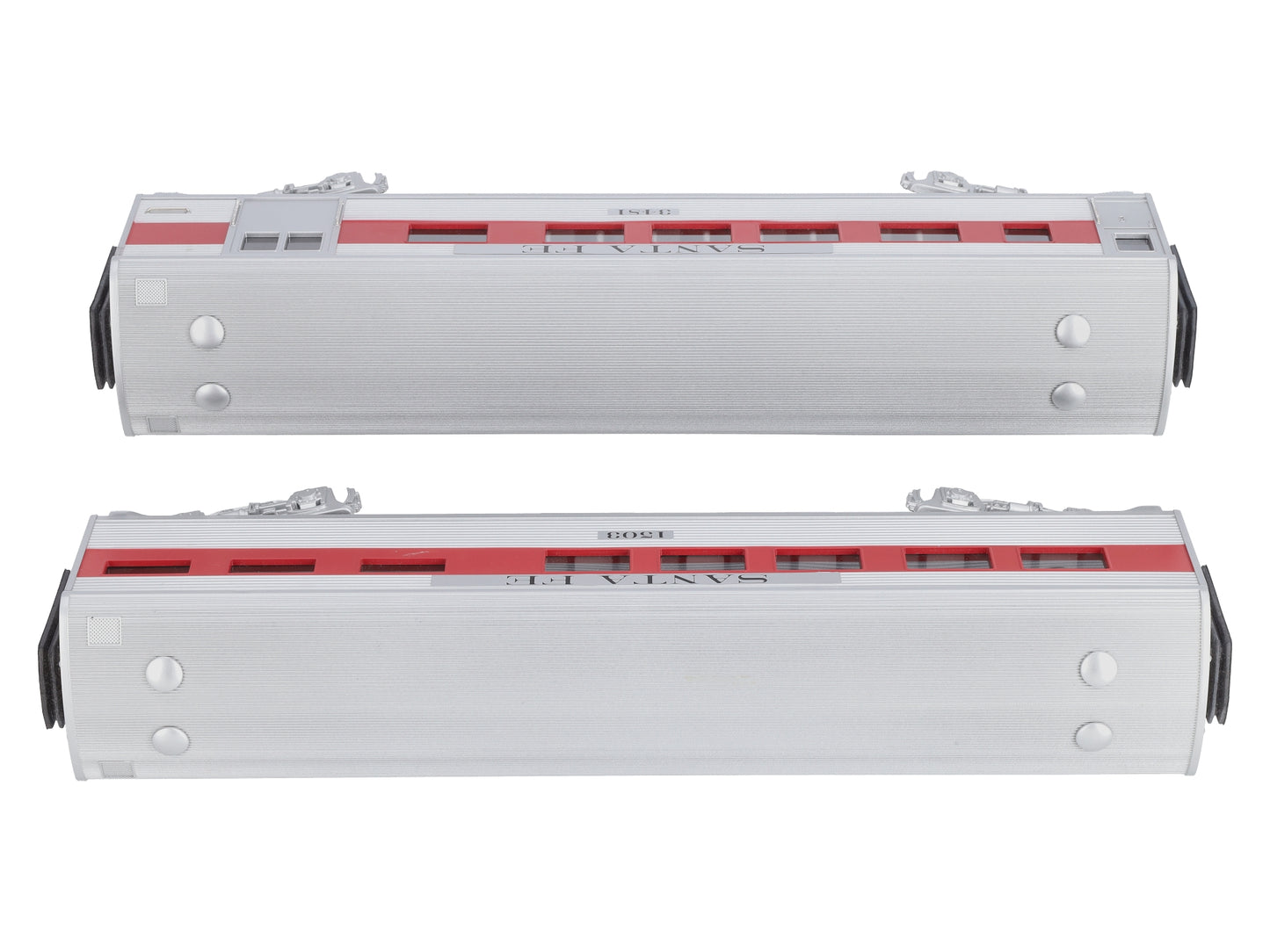 MTH 30-6014 O Santa Fe O-27 Streamlined Combine/Diner Passenger Set (Set of 2) NIB