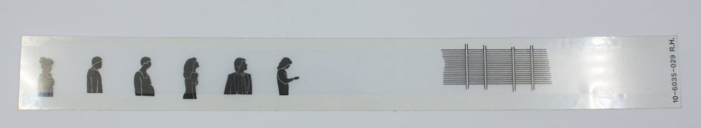 Lionel 16035-29 Right Hand Combo Car Window Strip