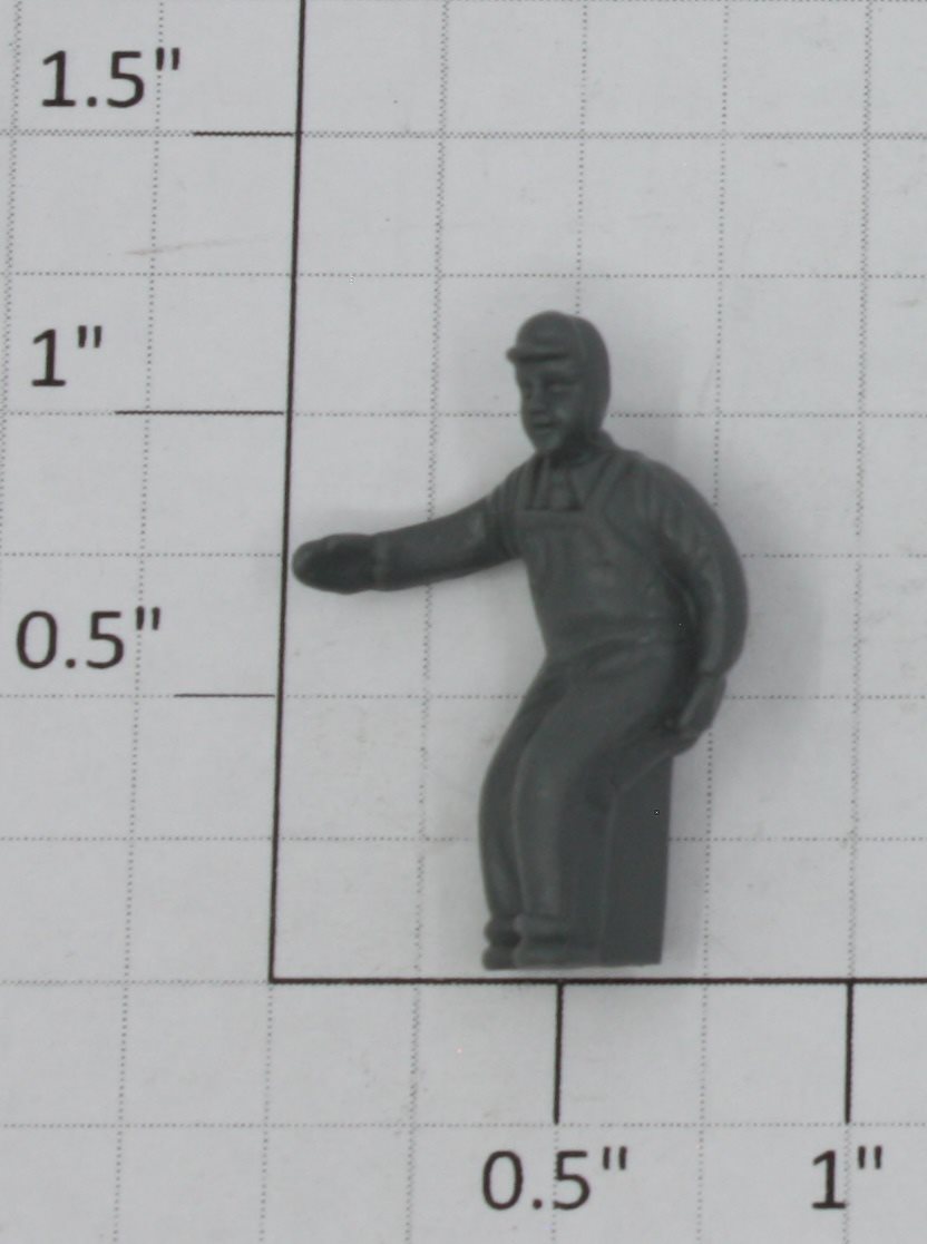 K-Line K7000-1 Gray Operating Boxcar Man Figure