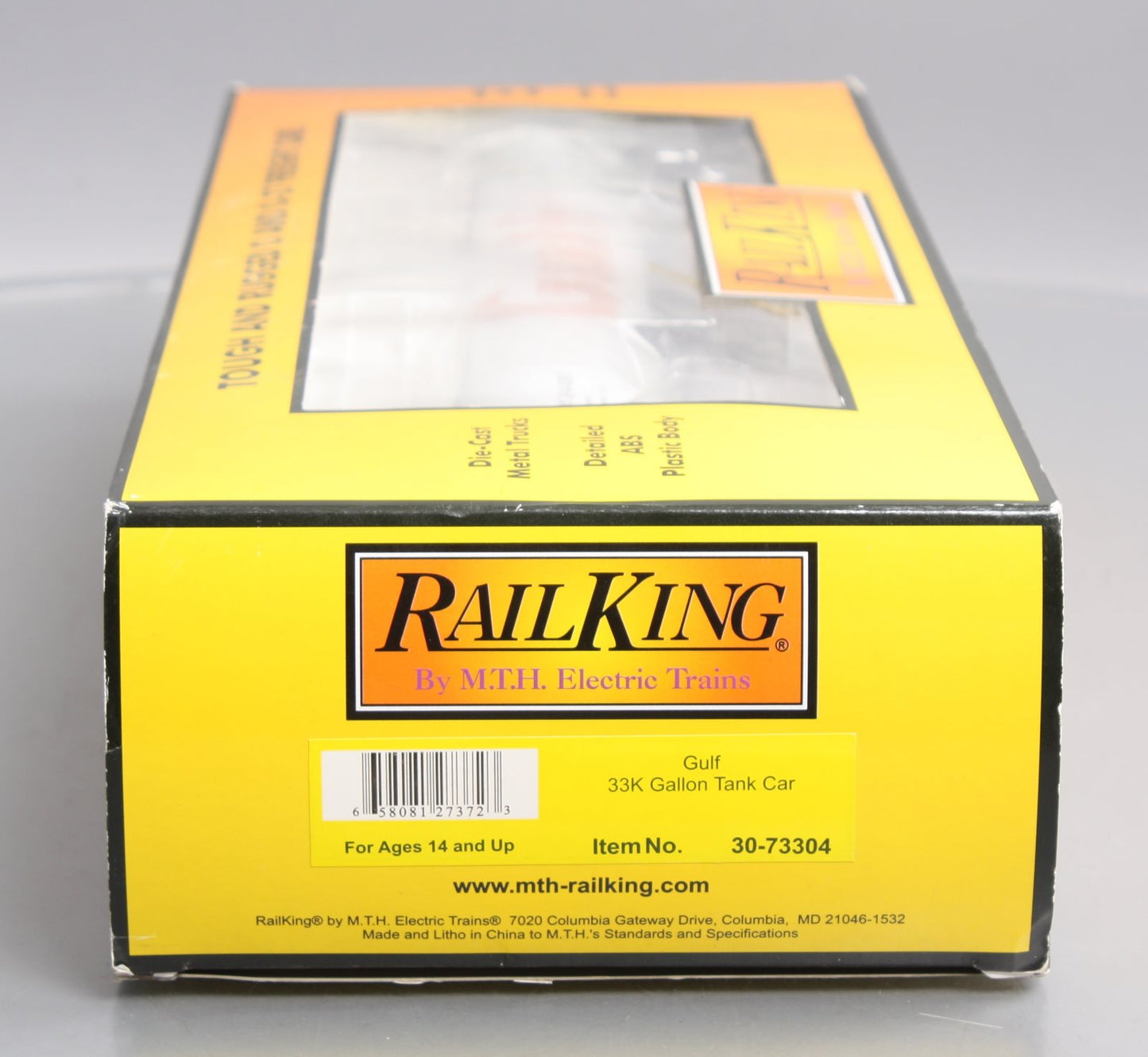 MTH 30-73304 Gulf 33K Gallon Tank Car #84480