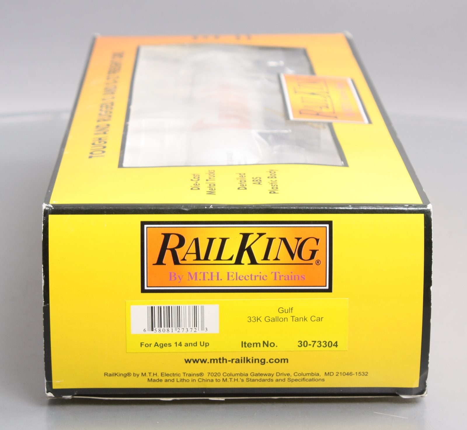 MTH 30-73304 Gulf 33K Gallon Tank Car #84480