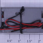 K-Line K6400-X1 Gray Plastic AA Battery Holder