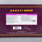 MTH 20-3043-1 O PRR 4-4-4-4 T-1 Duplex Steam Locomotive & Tender w/PS1 #6110 EX/Box