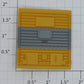 Lionel 9249-15yg Dark Yellow and Gray Multi-Panel Boxcar Door