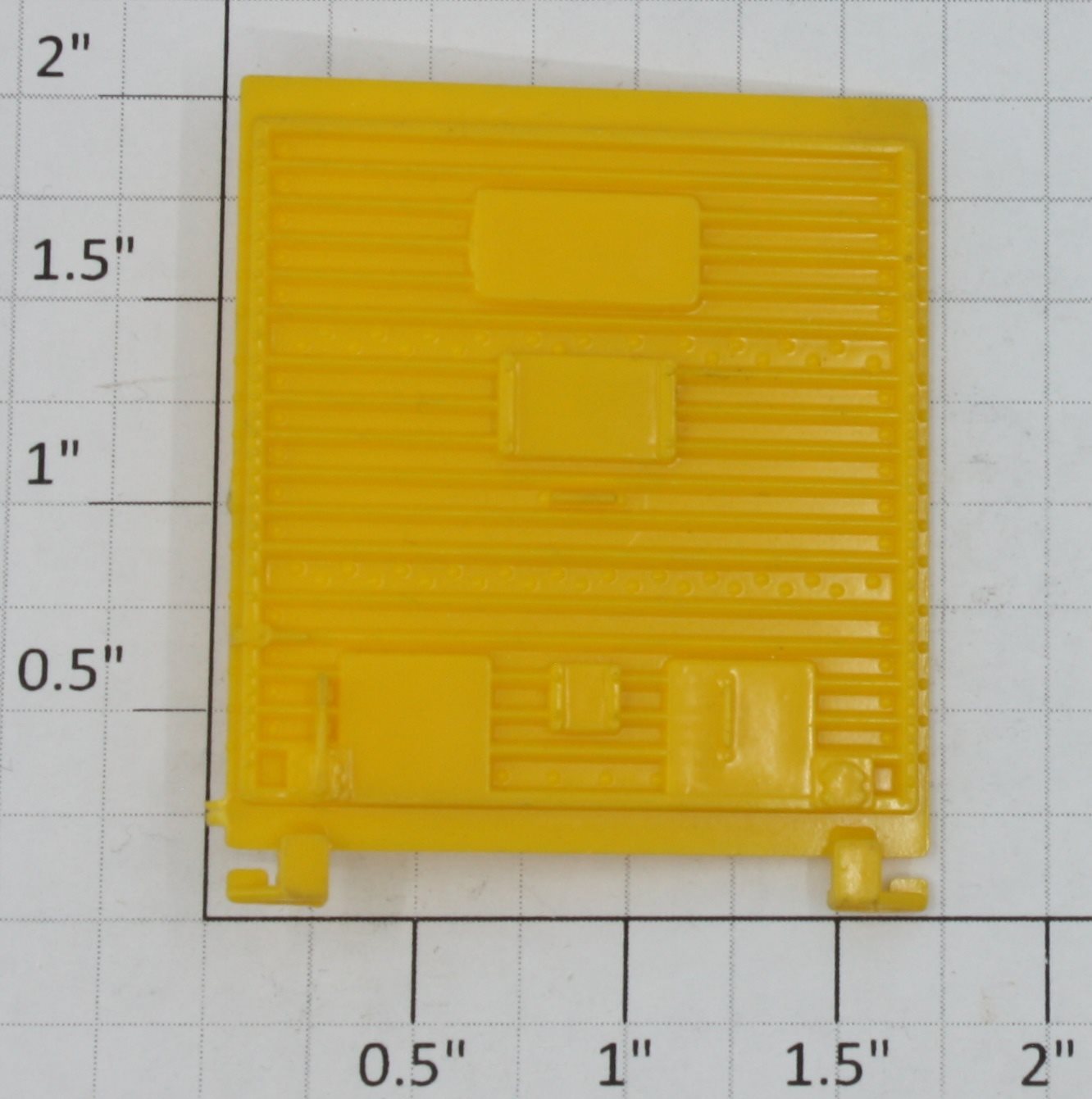 Lionel 16234-14 5-Panel Yellow Boxcar Door with Guides