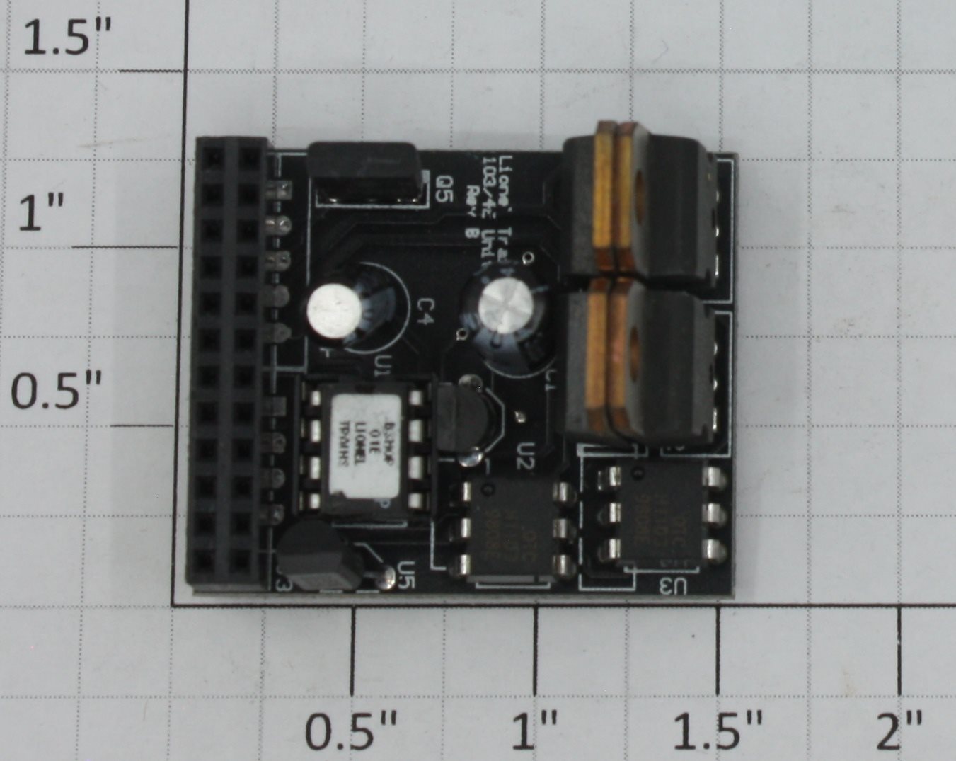Lionel 691PCB105A 103E Unit Backshop PCB Circuit Board