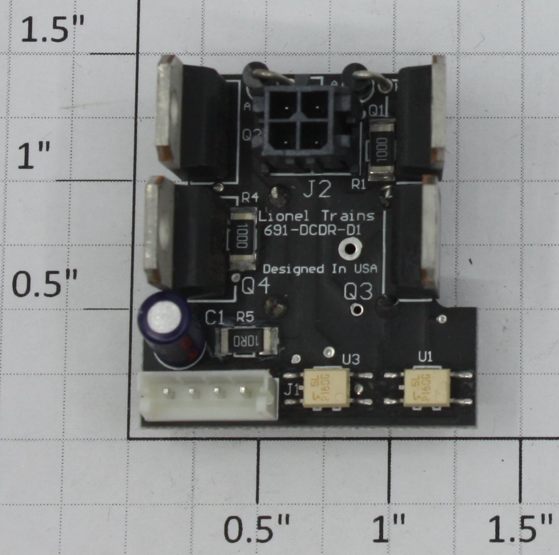 American Flyer 691DCDRD00 Short DC Motor Driver