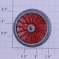 Lionel 8005-65 General Plain Wheel with Red Insert
