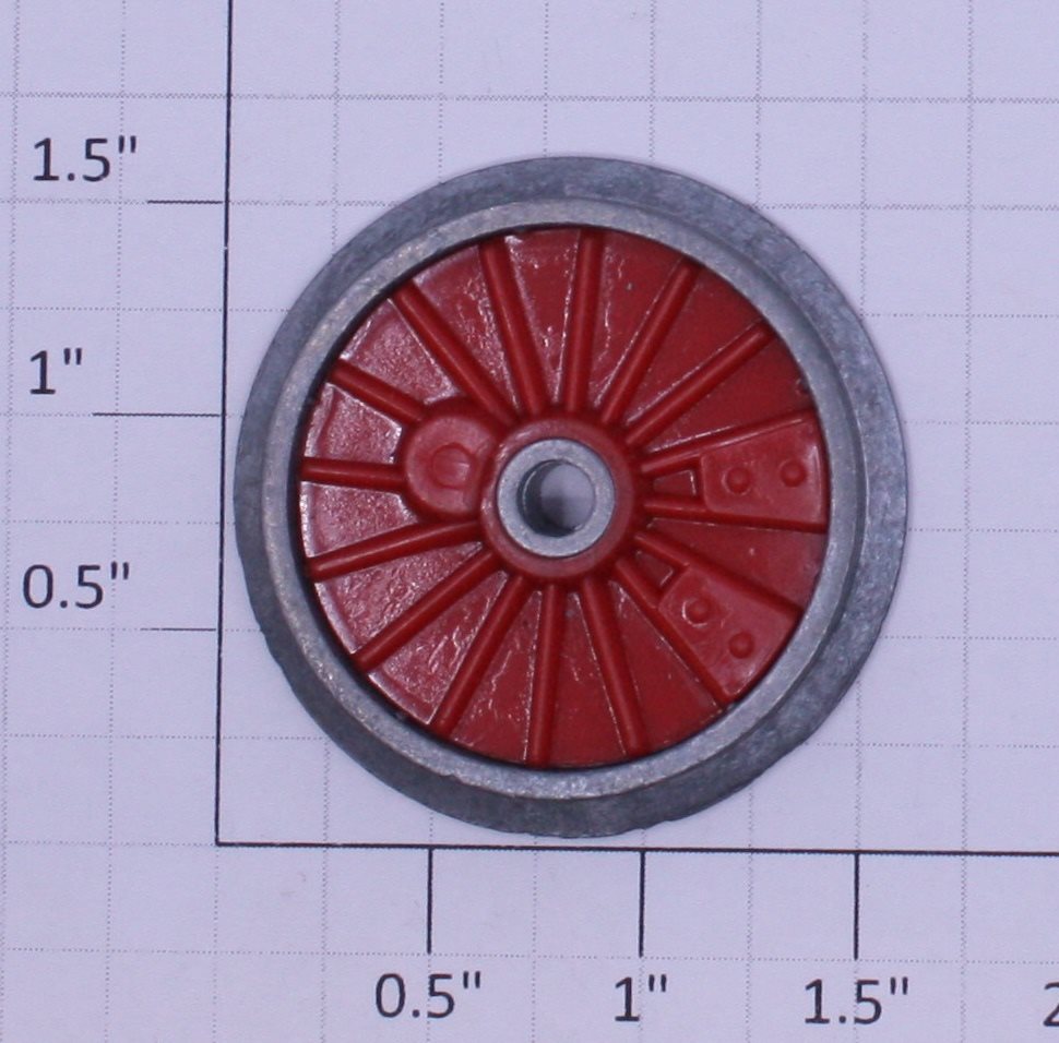 Lionel 8005-65 General Plain Wheel with Red Insert