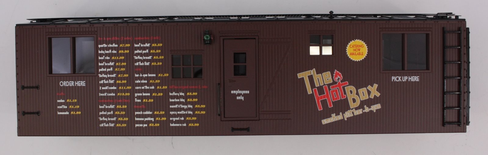 Lionel 22192-2 K-Line BBQ Shack Bunk Car Body