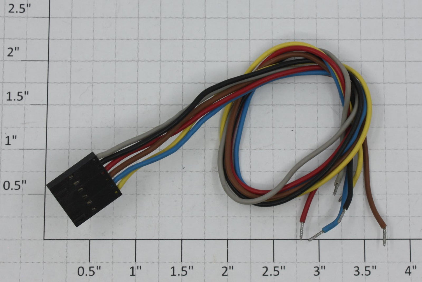 K-Line K3602-X001 6-Pin Male Harness with Leads