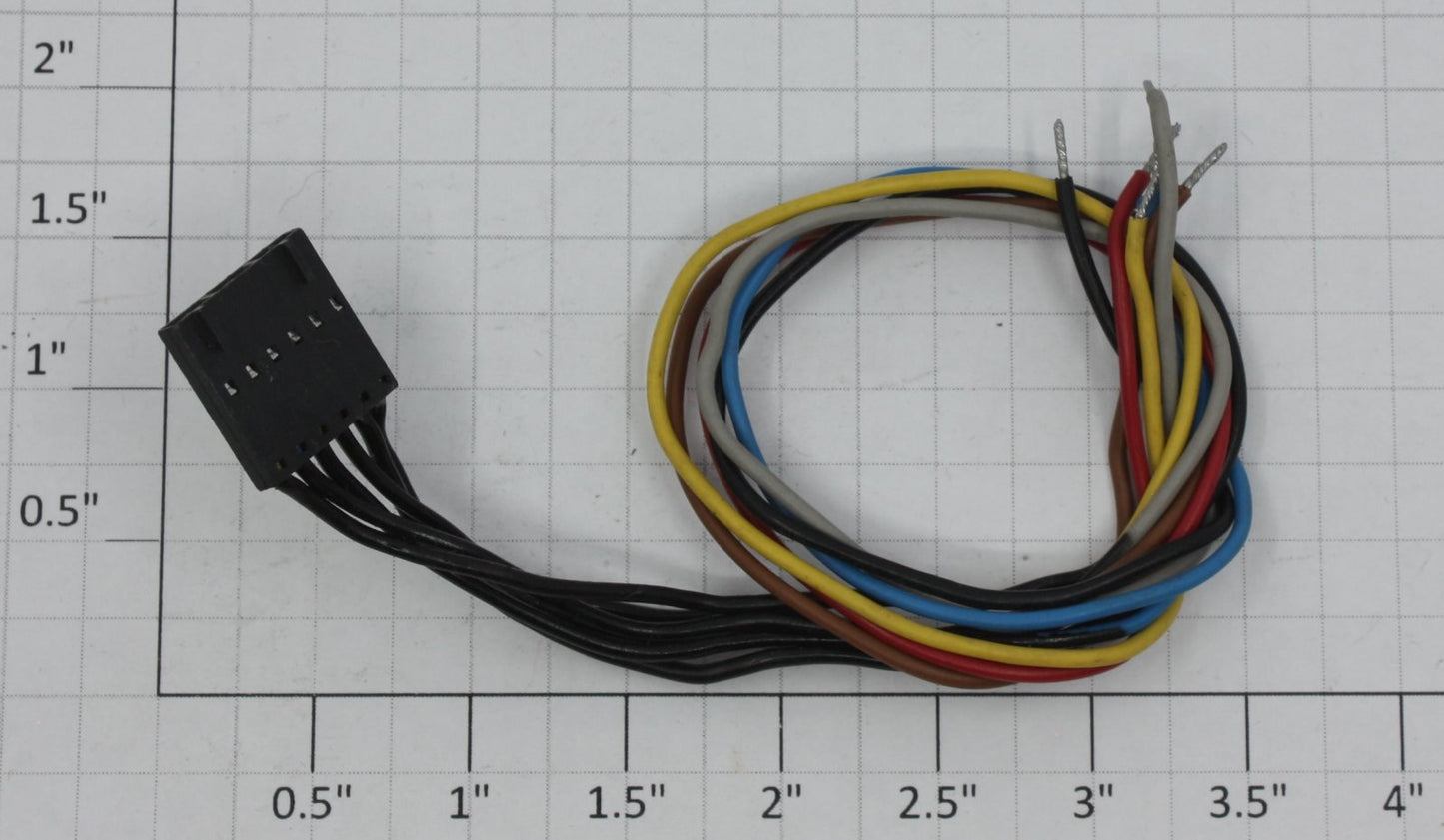 K-Line K3602-X001 6-Pin Male Harness with Leads