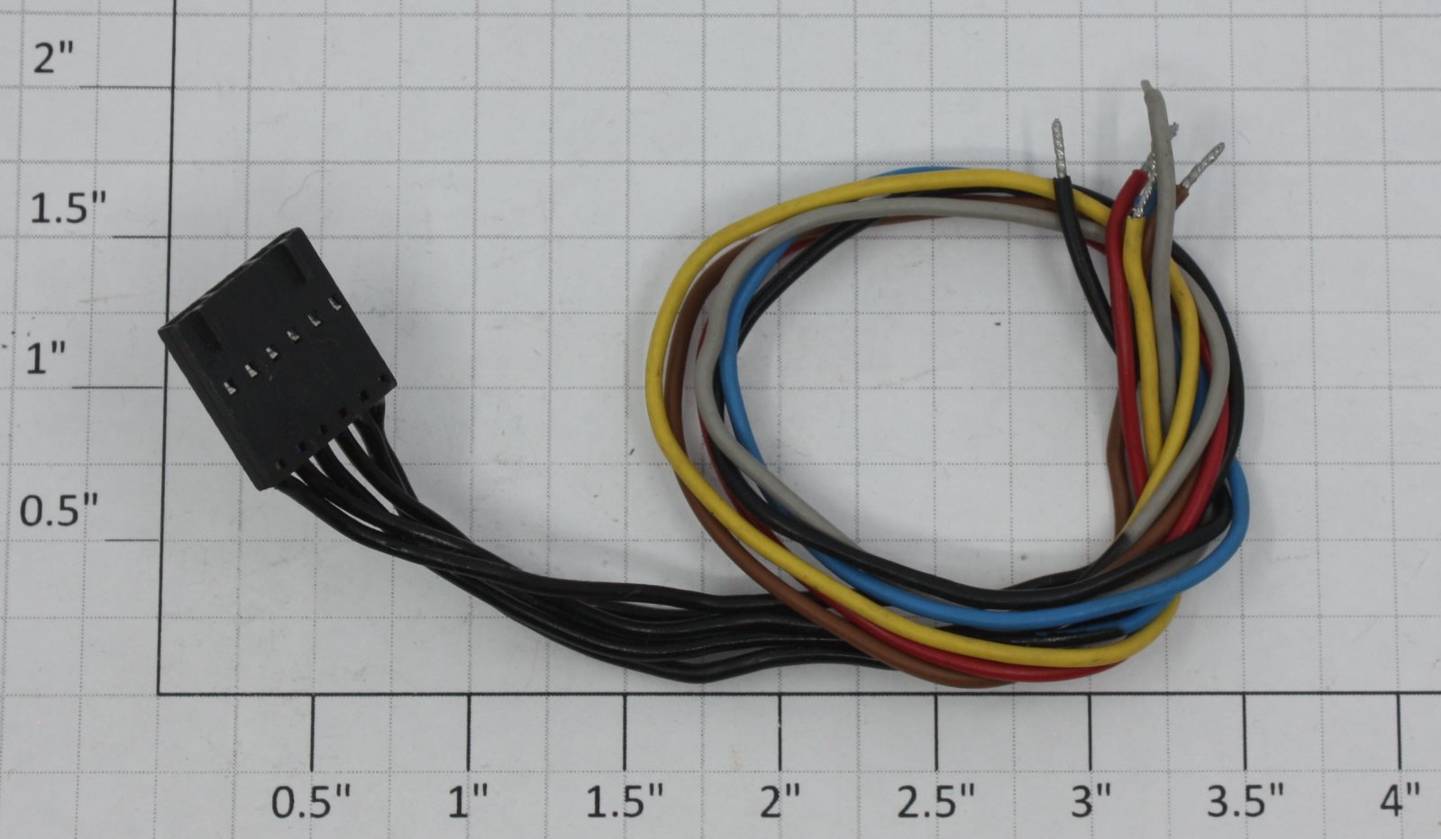 K-Line K3602-X001 6-Pin Male Harness with Leads