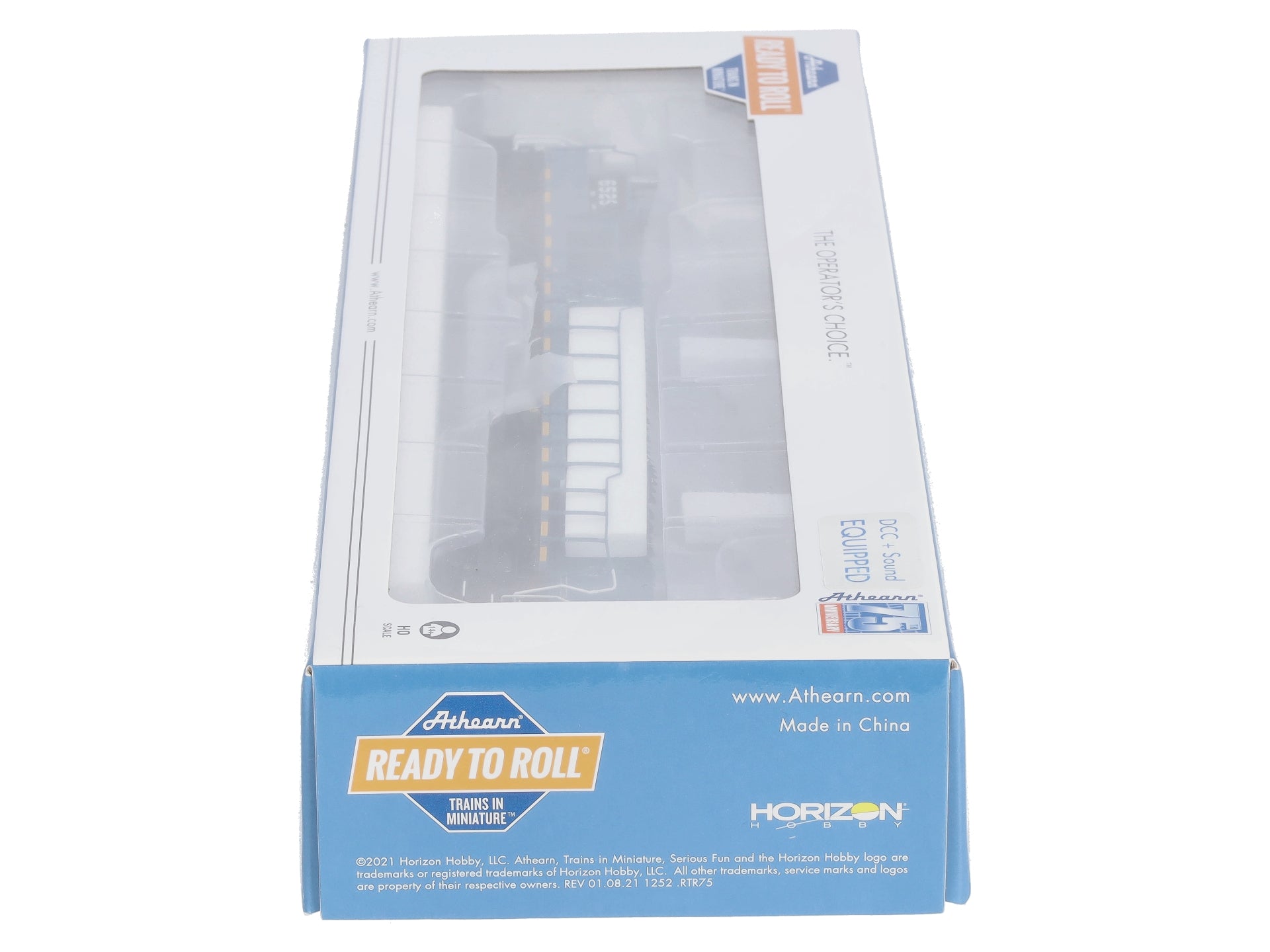 Athearn 72131 HO Norfolk Southern RTR SD60 Diesel Locomotive DCC/Sound #6529