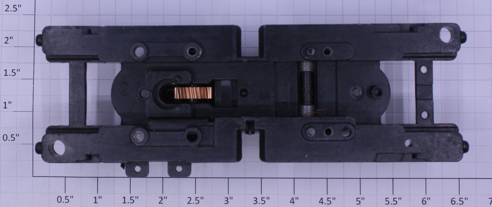Lionel 18456-601 Diesel Switcher Metric Plow Frame and Wheel Assembly