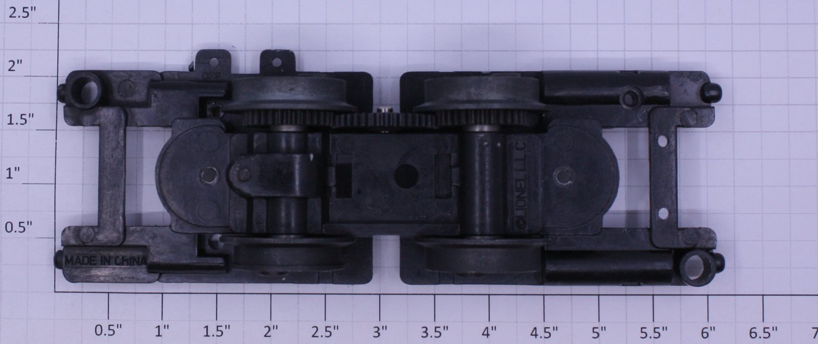 Lionel 18456-601 Diesel Switcher Metric Plow Frame and Wheel Assembly