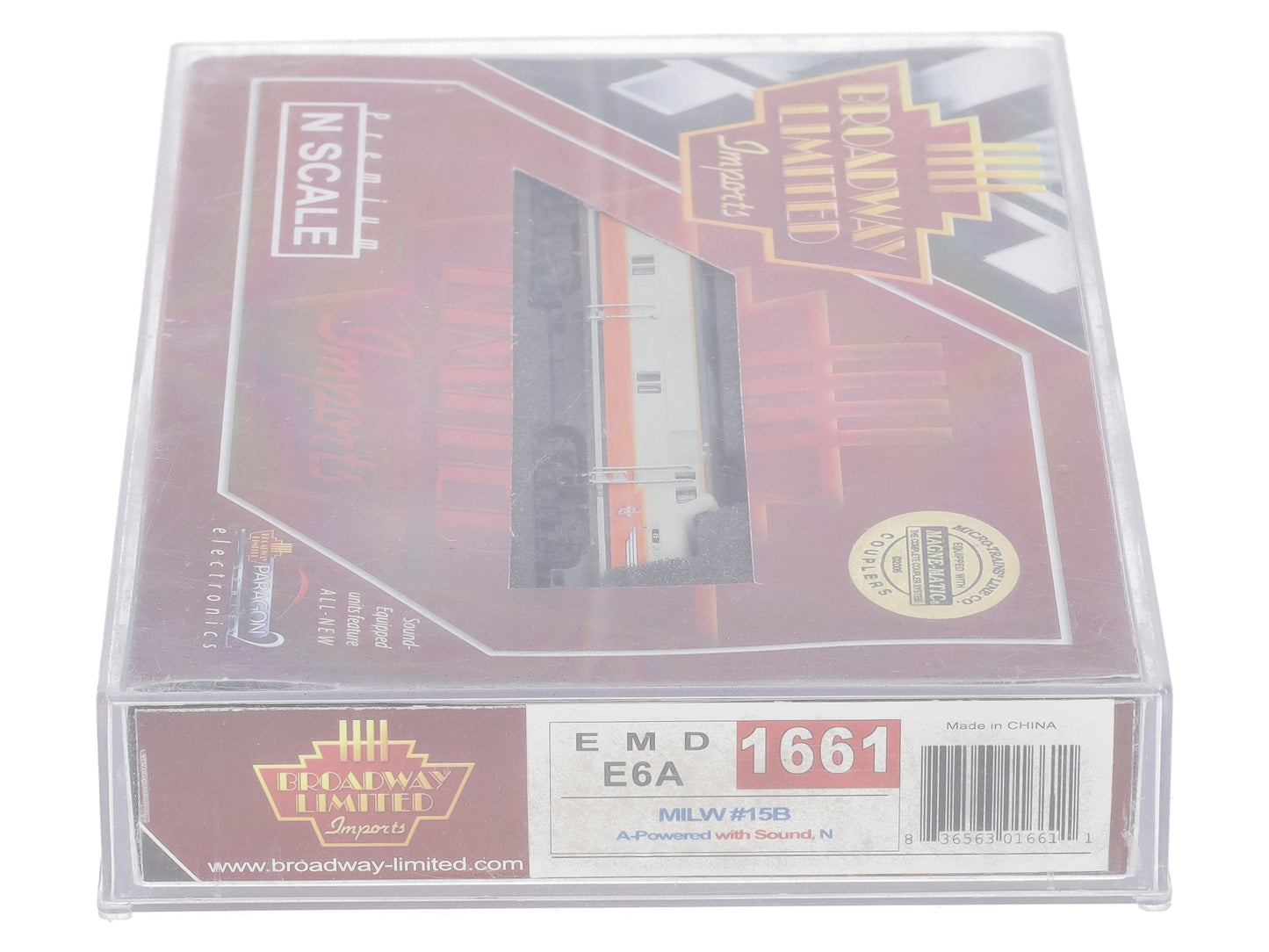 Broadway Limited 1661 N Milwaukee Road Paragon2™ Series Diesel EMD E6 A #15B
