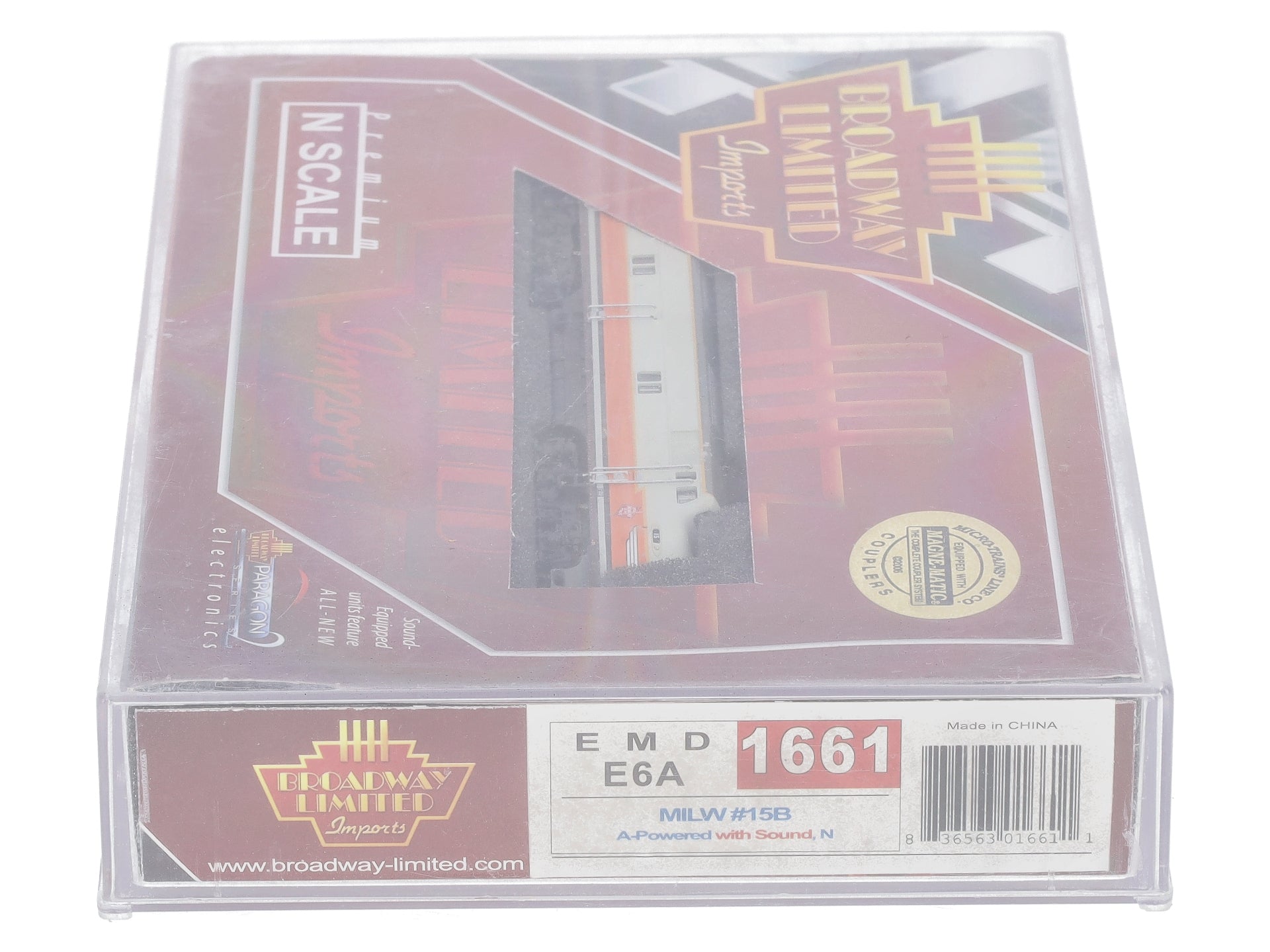 Broadway Limited 1661 N Milwaukee Road Paragon2™ Series Diesel EMD E6 A #15B