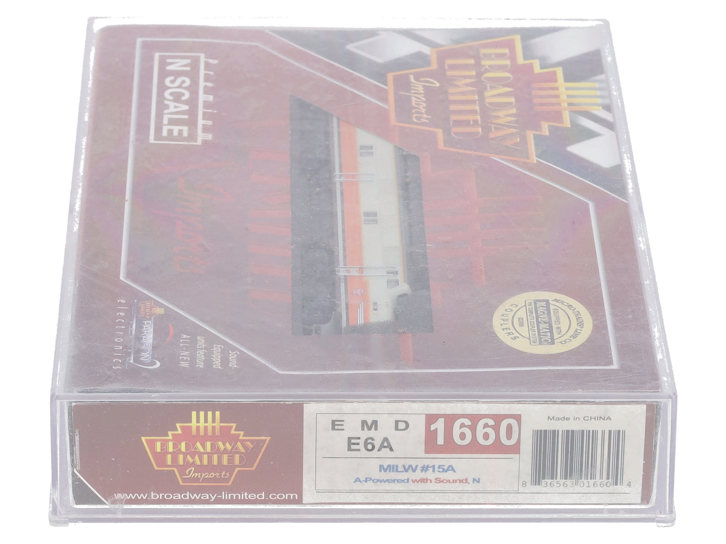Broadway Limited 1660 N Milwaukee Road Paragon2™ Series Diesel EMD E6 A #15A