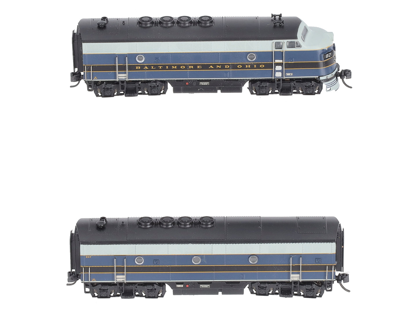 Broadway Limited 3783 N Baltimore & Ohio EMD F3 AB Diesel Engines with Sound/DCC