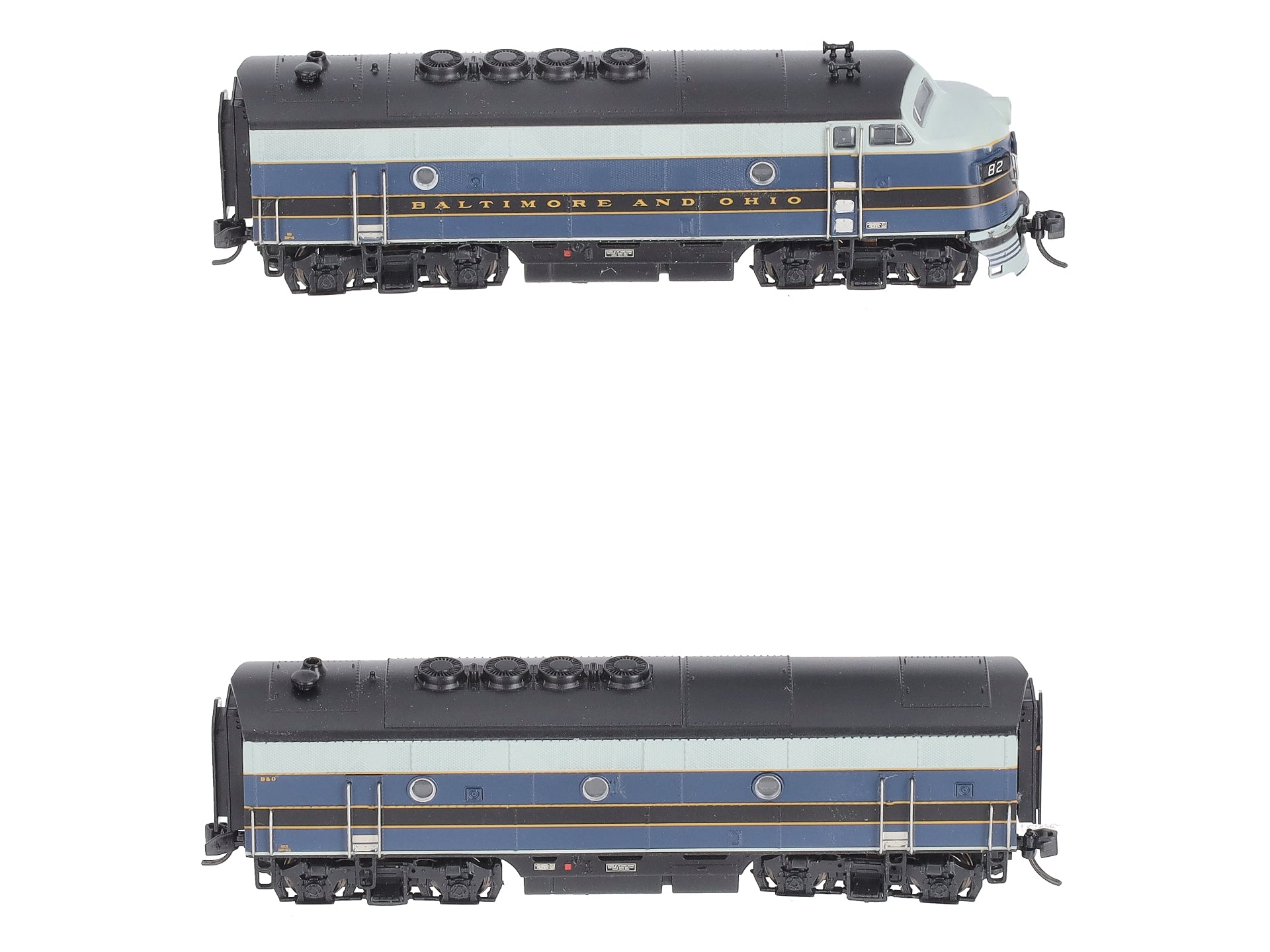 Broadway Limited 3783 N Baltimore & Ohio EMD F3 AB Diesel Engines with Sound/DCC