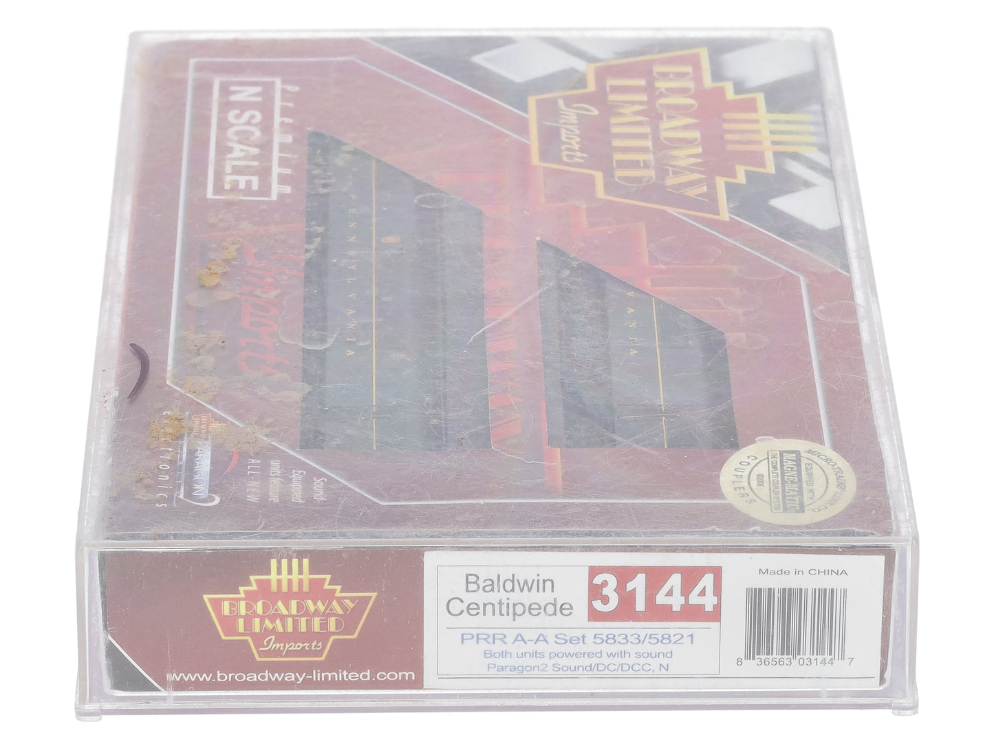 Broadway Limited 3144 N Pennsylvania Railroad Baldwin CentipedeA-A #5833, 5821