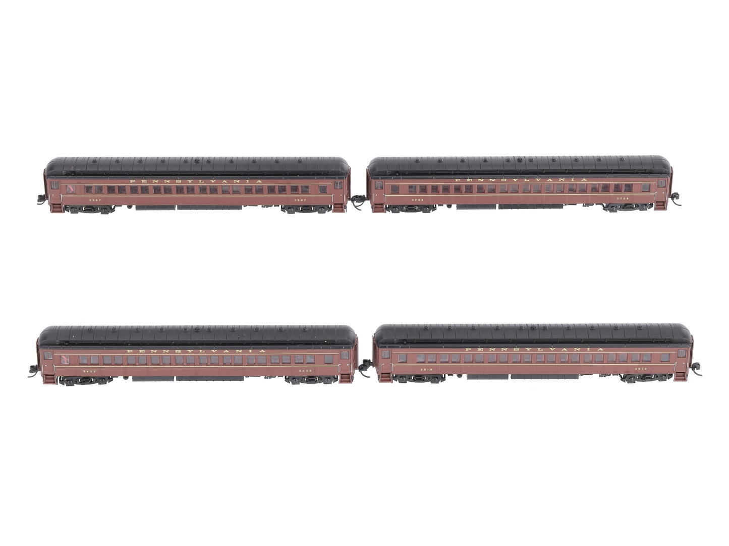 Broadway Limited 3760 N Pennsylvania P70R Passenger Car (Pack of 4)