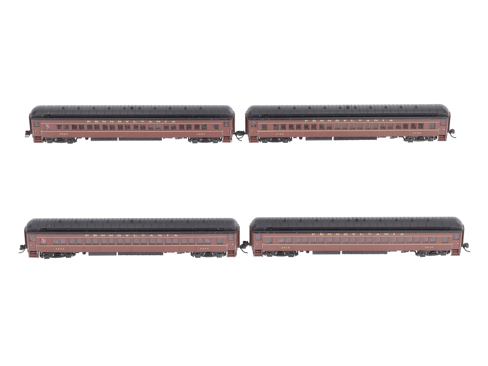 Broadway Limited 3760 N Pennsylvania P70R Passenger Car (Pack of 4)