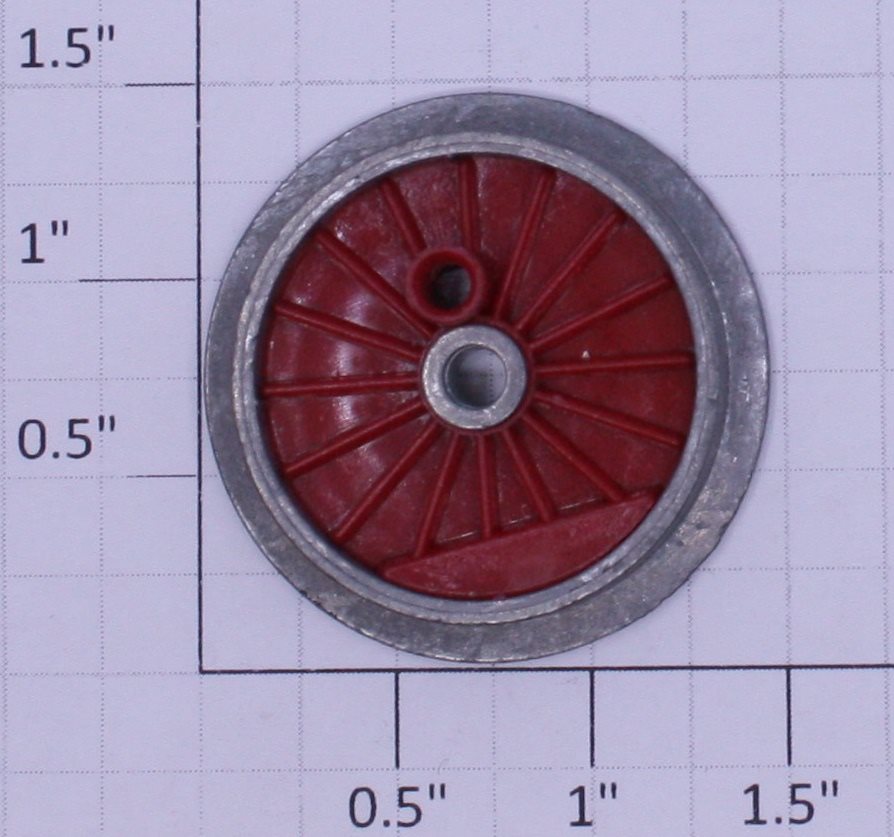 Lionel 8601-131 Plain End Wheel with Red Insert