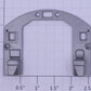 Lionel 18045-214 Commodore Vanderbilt Rear Cab Wall