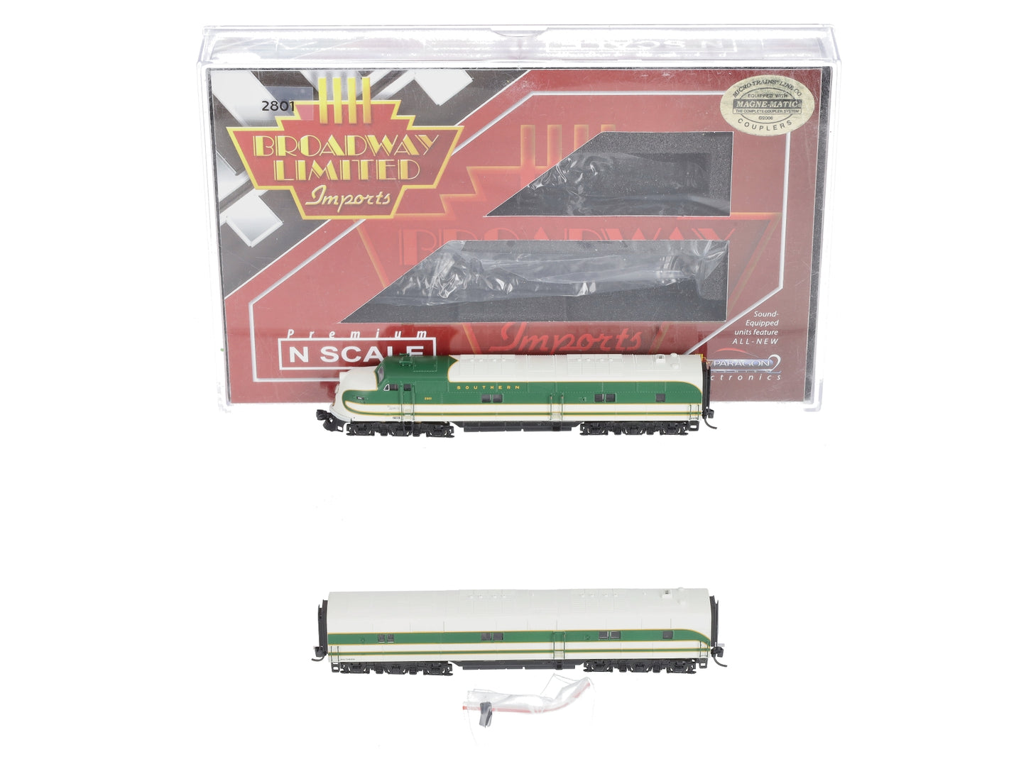 Broadway Limited 3301 N Southern Railway EMD E6 Powered A-Unpowered B