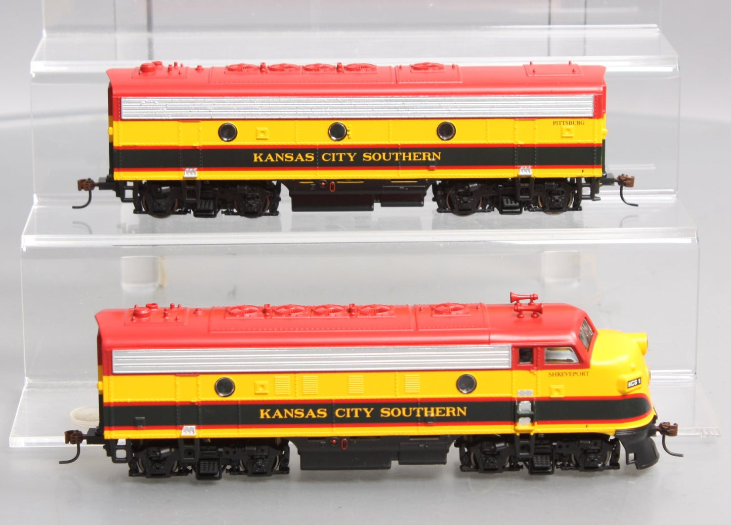 Athearn 80204 HO KCS/Executive F7A-F7B Diesel Locomotive (Set of 2)