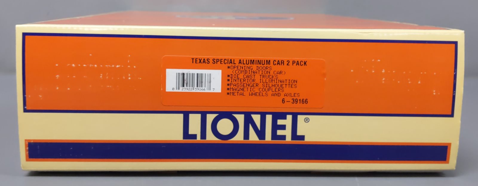 Lionel 6-39166 O Gauge Texas Special Passenger Cars (Set of 2) EX/Box