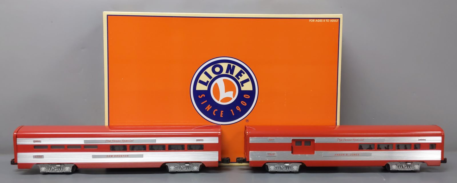 Lionel 6-39166 O Gauge Texas Special Passenger Cars (Set of 2) EX/Box
