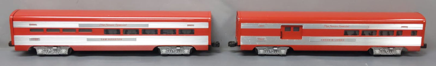 Lionel 6-39166 O Gauge Texas Special Passenger Cars (Set of 2) EX/Box