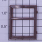 K-Line K0121-SW Small Brown Switchman's Tower Window Frame