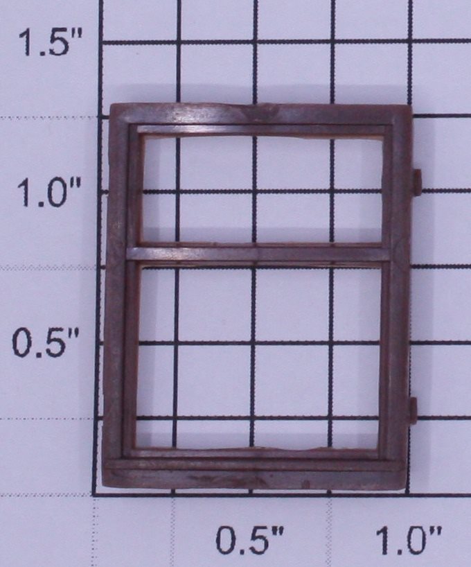 K-Line K0121-SW Small Brown Switchman's Tower Window Frame