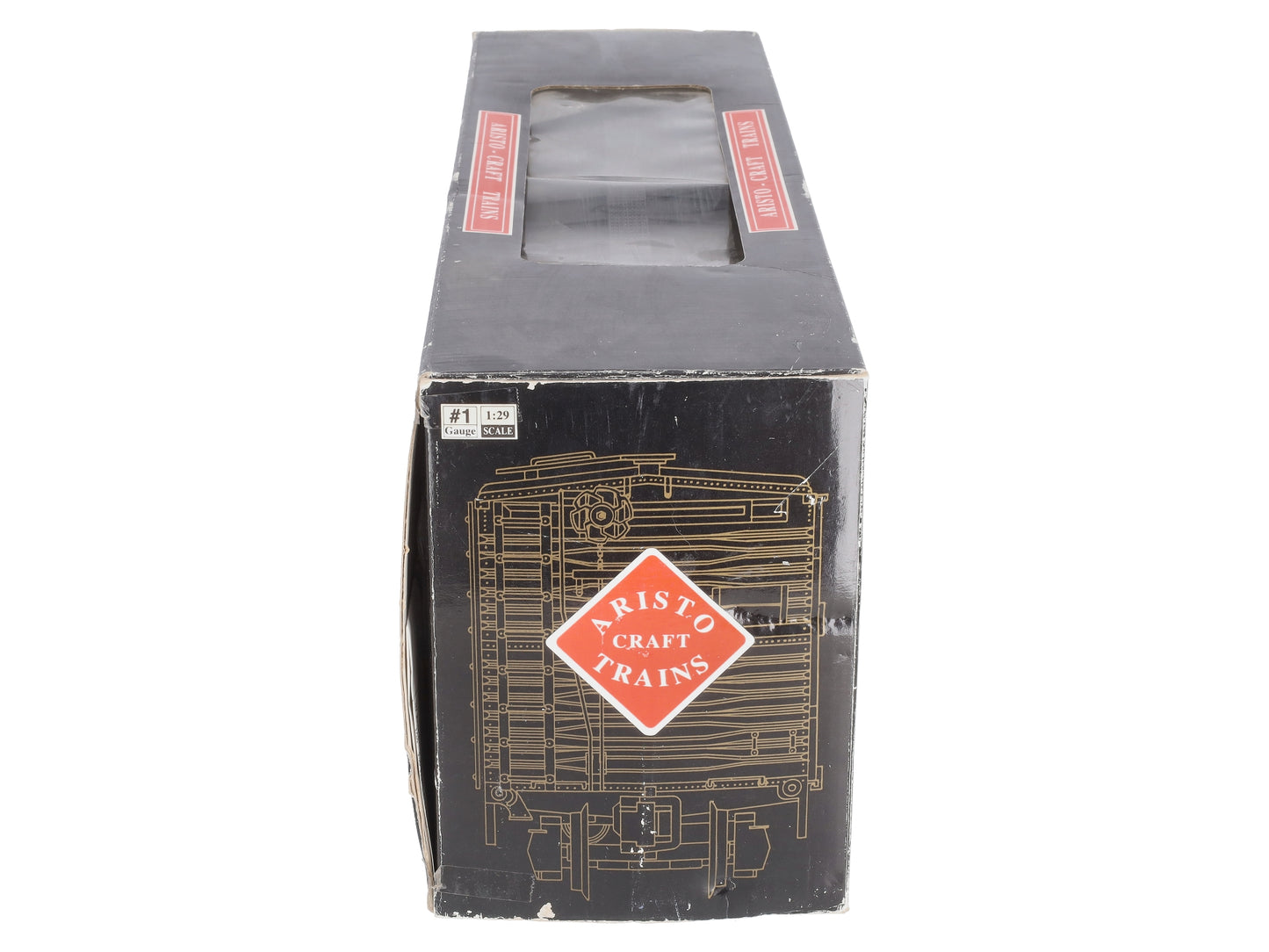 Aristo-Craft 46021 G Scale Southern Pacific Overnight Boxcar - Metal Wheels