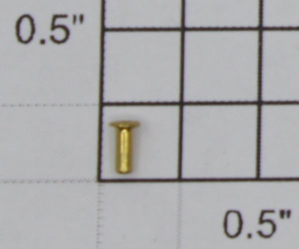 Lionel SE-24 11/64""L x 1/16"" OD x 7/64"" Head Diameter E-Unit Finger Eyelet