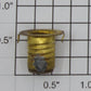 Lionel 217-35 Brass Firebox Screw Base Light Socket Assembly