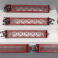 USA Trains R17151 G BN Intermodal 5 Unit Articulated Set w/o Containers #64200