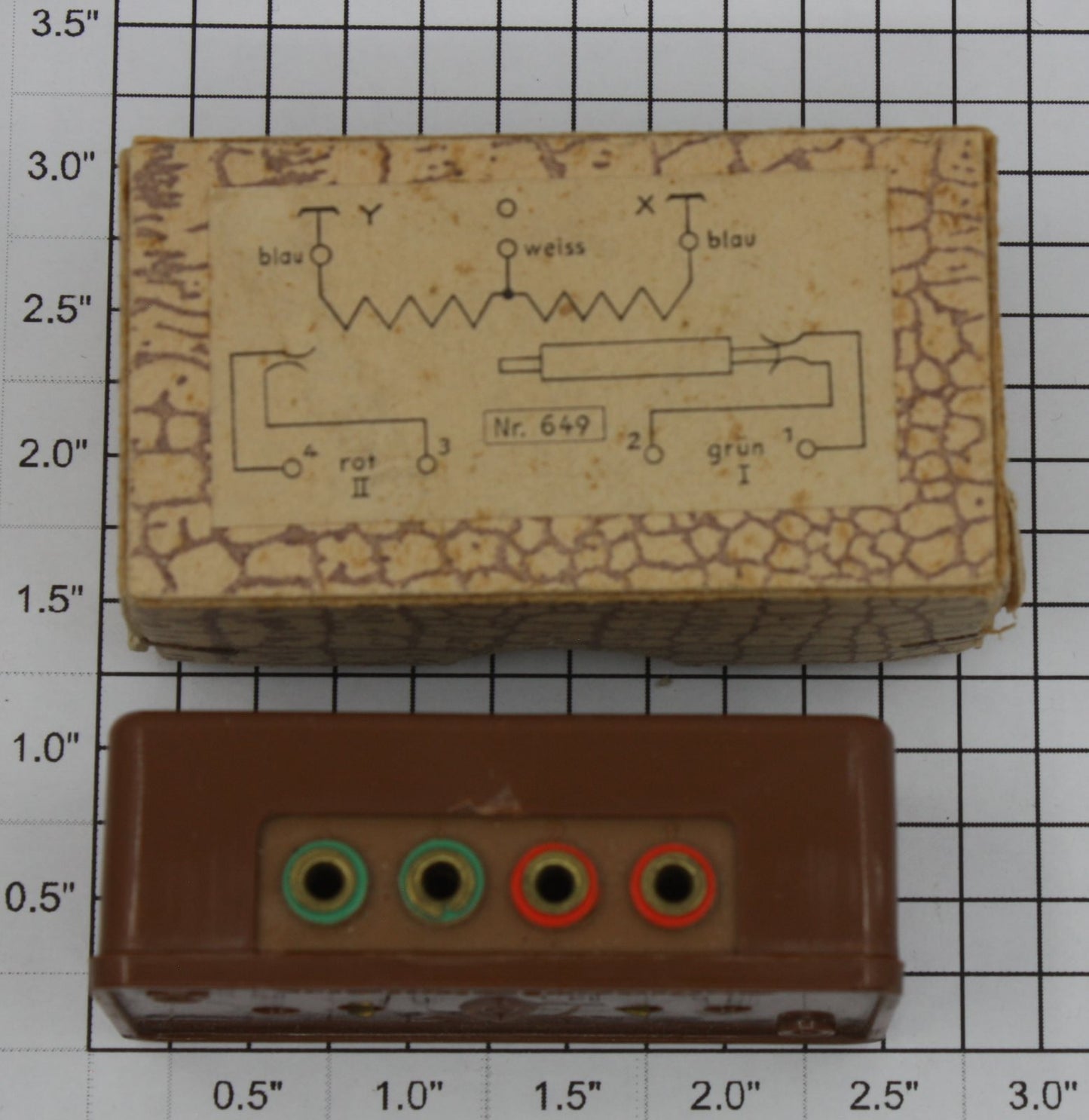 Faller 649 HO Gauge Vintage Drive Switching Relay Boxed
